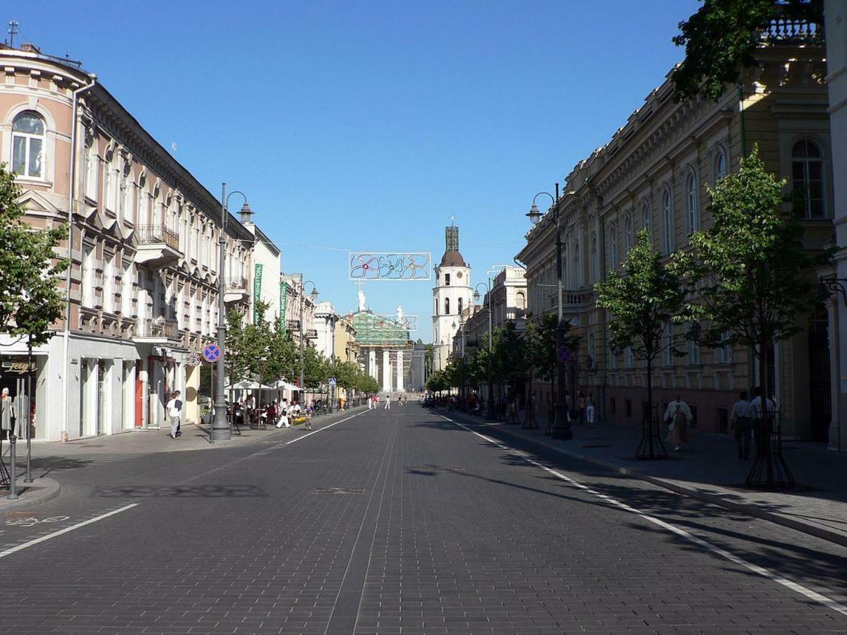 Downtown Apartment In Vilnius Str. Eksteriør bilde